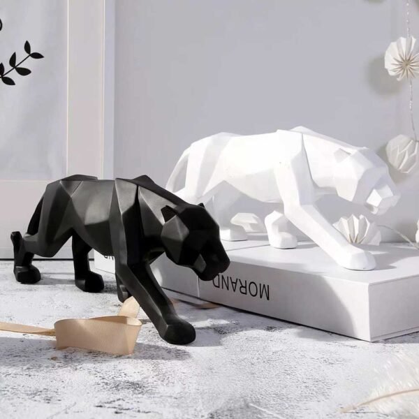 Abstract Geometric Panther | Yedwo Design