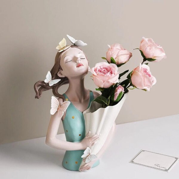 Ceramic Vase Butterfly Girl | Yedwo Design