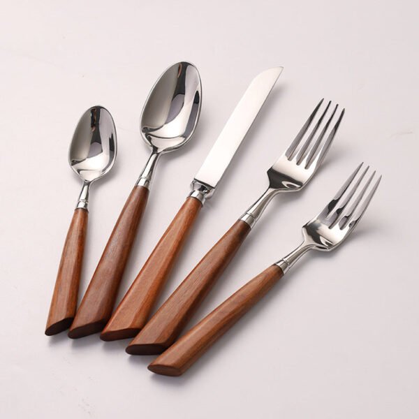 Hongguibao Wooden Handle Cutlery Set | Yedwo Design
