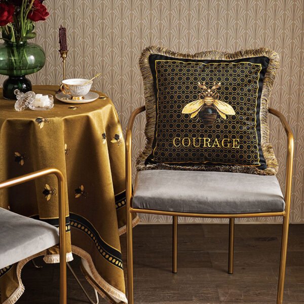 Luxury Bee-Inspired Cushion Cover | Yedwo Design