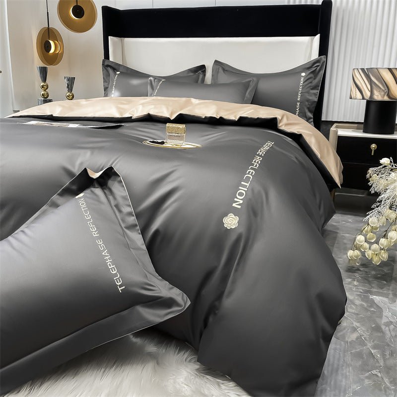 MEETRA 160S Luxury Soft Egyptian Cotton Duvet Cover | Yedwo Home - Image 3