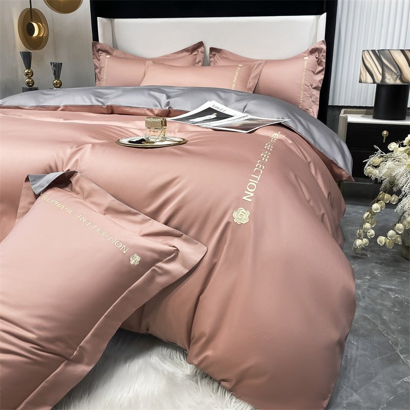 MEETRA 160S Luxury Soft Egyptian Cotton Duvet Cover | Yedwo Home - Image 5