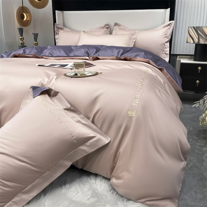 MEETRA 160S Luxury Soft Egyptian Cotton Duvet Cover | Yedwo Home - Image 8