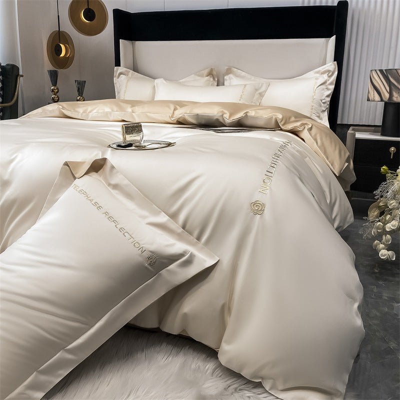 MEETRA 160S Luxury Soft Egyptian Cotton Duvet Cover | Yedwo Home - Image 9
