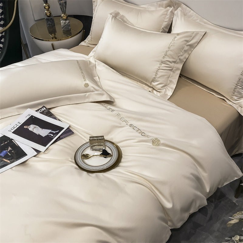 MEETRA 160S Luxury Soft Egyptian Cotton Duvet Cover | Yedwo Home - Image 10