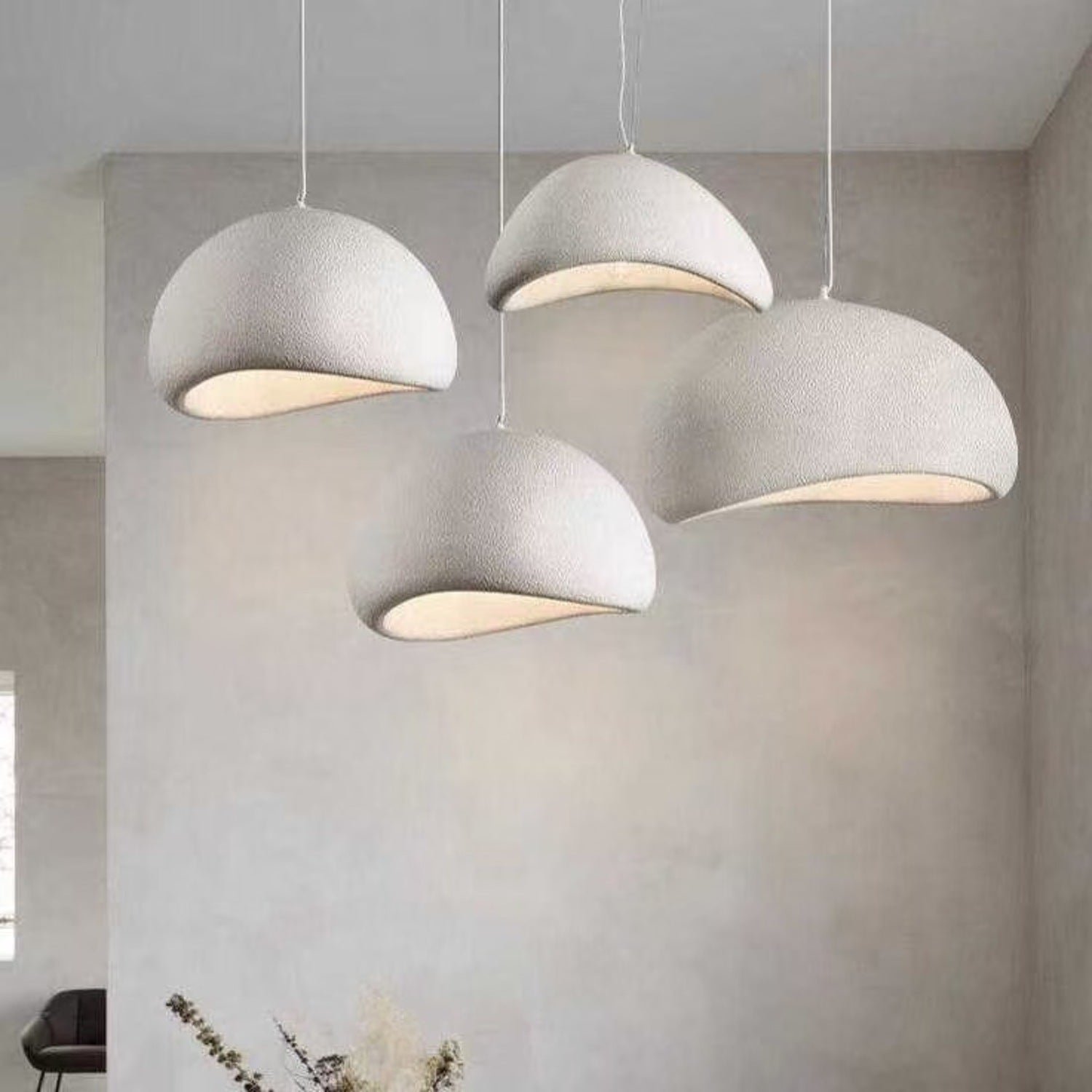 Nordic Minimalist Wabi Sabi Led Pendant | Yedwo Home - Image 2