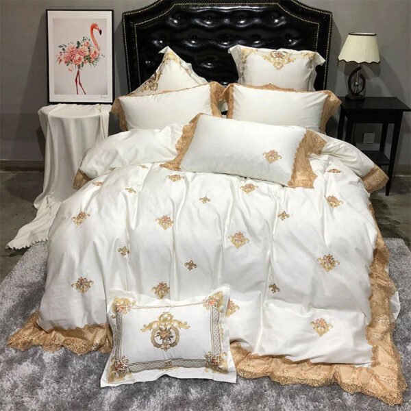 Retro Mod Print Bedding Egyptian Cotton Duvet Cover | Yedwo Home