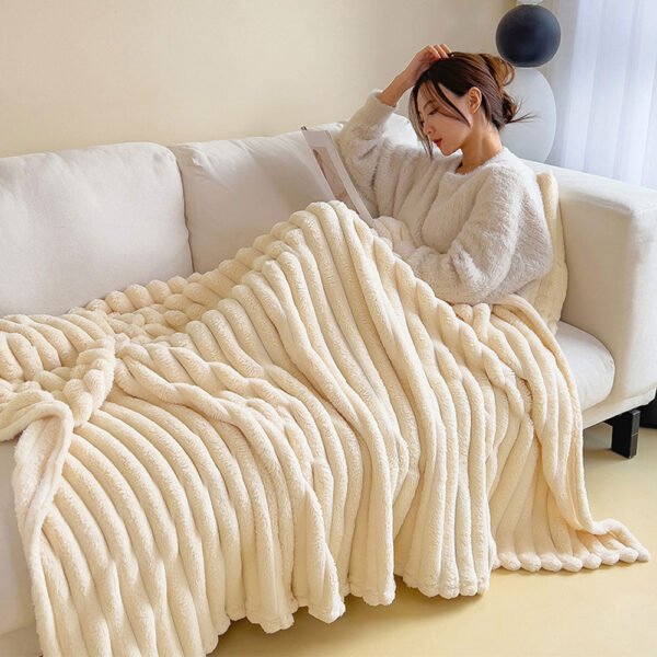 Soft Milk Velvet Cozy Bed Blankets | Yedwo Home