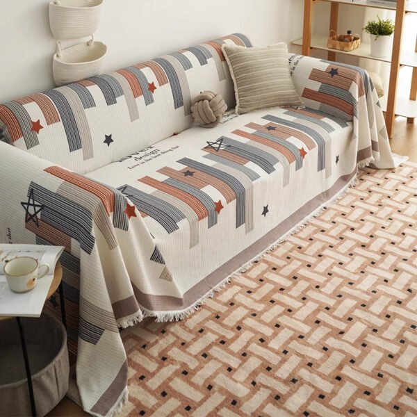 Star Dream Waffle Weave Sofa/Couch Cover | Yedwo Home